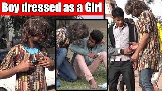 Watch Boy Dressed as a Girl Shemale kissing in Public | Main Bhi Hoon Unglibaaz Ep.2 Video