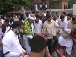 Watch National Conference pays tribute to July 13 martyrs in Kashmir Video