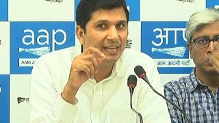 Watch Aap Leaders Brief Media on Illegal FIR by Delhi Police against Three MLA's Video