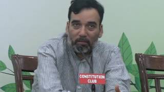 Watch Aap Delhi Convenor Gopal Rai Addresses Volunteers on Environmental issue Video