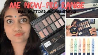 Watch Me Now Haul, Swatches & Mini Reviews | Affordable Makeup under Rs.350 India | Nidhi Katiyar Video