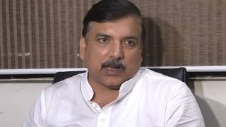 Watch Aap Leader Sanjay Singh Briefs Media on Amarnath Yatra Attack Video