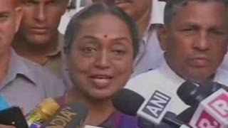 Watch My battle for ideology doesn't end, it will continue: Meira Kumar Video