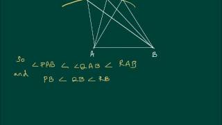 Watch Introduction to Inequalities in a triangle : Tutorial Video