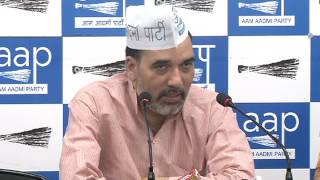 Watch Aap Delhi Convener Briefs Media on the Formation of AAP " Mahila Sanghatan " Video