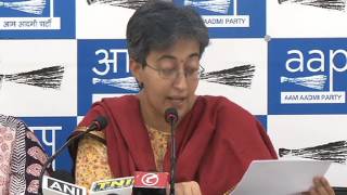 Watch Aap Leaders brief media on Conspiracy to frame its elected Reprentatives in false case Video