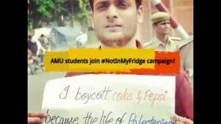 Watch AMU students join #NotInMyFridge campaign! Video