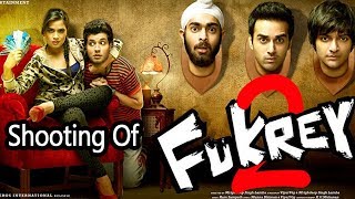 Watch Richa Chadda & Ali Fazal Spotted During Shooting Of Fukrey 2 Bollywood Bhaijan Video