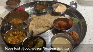 Watch Indian Veg Thali | Gujarati Food Video