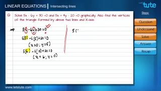 Watch System of Linear Equation in Two Variables- Intersecting lines Video