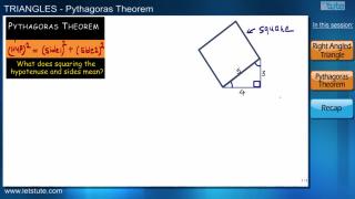 Watch Pythagoras Theorem Video