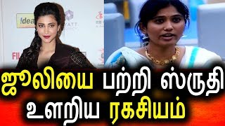 Watch à®œà¯‚à®²à®¿à®¯à®¿à®©à¯ à®°à®•à®šà®¿à®¯à®¤à¯à®¤à¯ˆ à®‰à®³à®±à®¿à®¯ à®¸à¯à®°à¯à®¤à®¿ à®¹à®¾à®šà®©à¯|Vijay Tv Promo 02 Aug 2017|Bigg Boss Tamil|Vijay TV Video