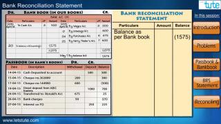 Watch Bank Reconcilation Statement Video