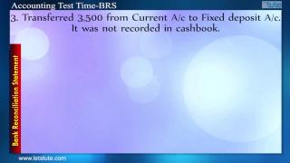 Watch Accounting Test Time #03- Bank Reconcilation Statement Video