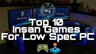 Watch TOP 10 Insan GAMES For Low Spec PC Run Games without Graphics Card | TechNo Logic Video