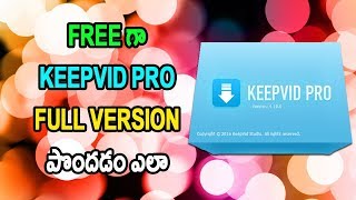 Watch How To Get Free KeepVid Video Downloader Full Version telugu Video
