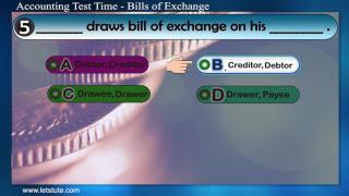 Watch Accounting Test Time#15- Bills of Exchange Video