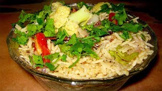 Watch Vegetable pulao in cooker Instant Pulao Recipe Video