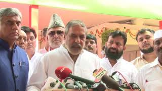 Watch Anand Sharma addresses media at congress HQ, August 15, 2017 Video