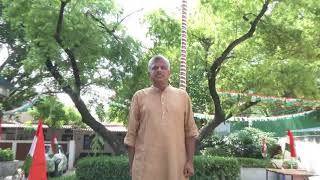 Watch AAP hoisted Flag on the Occasion of 71st Independence Day Video