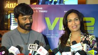 Watch Dhanush & Soundarya Rajnikanth At Screening Of VIP 2 Lalkar - Bollywood Bhaijan Video