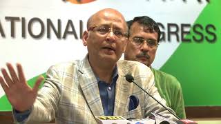 Watch AICC Media Byte by Abhishek Singhvi at congress HQ, August 19, 2017 Video