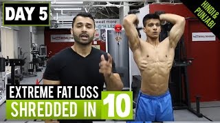 Watch High Intensity FAT LOSS WORKOUT! Day-5 (Hindi / Punjabi) Video