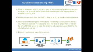 Watch FDMEE Cloud Overview | Oracle EPM FDMEE Video