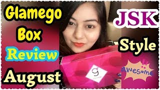 Watch GlamEgo Box August 2017 Review | India's Top Beauty Subscription Box | JSuper Kaur Style Video