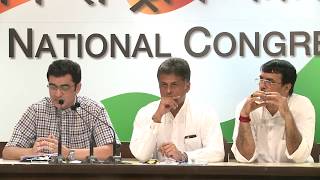 Watch AICC Press Briefing By Manish Tewari & Dr. Ajoy Kumar on Bihar Srijan Scam, August 23, 2017 Video