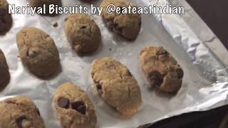 Watch Coconut Cookies Recipe Hindi | Nariyal Biscuits Easy Homemade Video