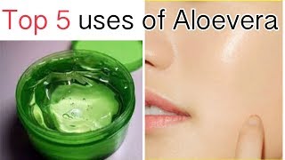 Watch Top 5 ways to use Patanjali Aloe Vera gel for Clear, Fair, Glowing, Spotless Skin | JSuper Kaur Video