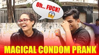 Watch Magical CONDOM Prank-  Virar2Churchgate Video