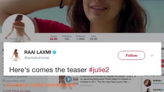 Watch Julie 2 TEASER | Laxmi Raai's BOLD Bollywood Debut Video