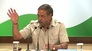 Watch AICC Press Briefing By Anand Sharma at Congress HQ, September 1, 2017 Video