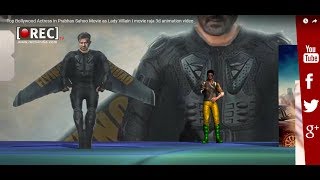 Watch Top Bollywood Actress in Prabhas Sahoo Movie as Lady Villain I movie raja  3d animation video Video