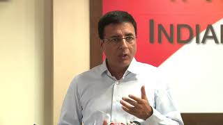 Watch AICC Press Briefing By Randeep Surjewala at Congress HQ, September 4, 2017 Video