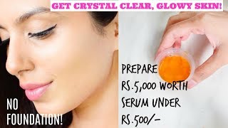 Watch DIY GLOW SERUM! Get Radiant, Shiny, Crystal Clear Skin in a week!!! Video