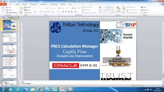 Watch Calculating Depreciation in PBCS | Planning and Budgeting Calculation Manager Video