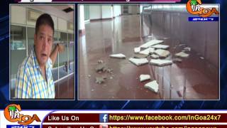 Watch CEILING AT TILAK MAIDAN CRASHES AGAIN, HAD ALSO COLLAPSED LAST YEAR DURING MONSOONS Video