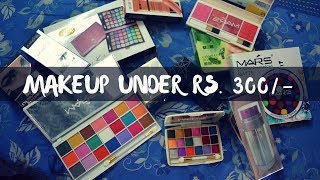 Watch Affordable Makeup Haul | Makeup Under Rs. 300 | Blue heaven,ADS, MARS and More | Nidhi Katiyar Video
