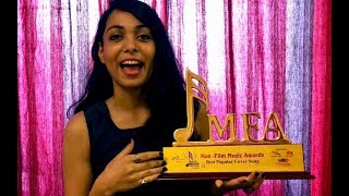 Watch Avanie Joshi Awarded for 'Banjara' | Jaipur Music Festival 2017 Video