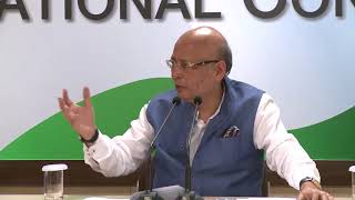 Watch AICC Press Briefing By Abhishek Singhvi at Congress HQ. September 11, 2017 Video