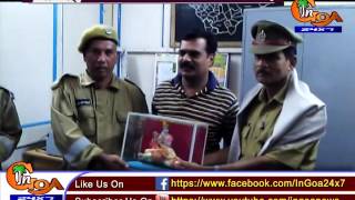Watch VALPOI FIRE SERVICE  EMPLOYEES GIVE SEND OFF TO RETIRED OFFICER LAXMAN MAJIK Video