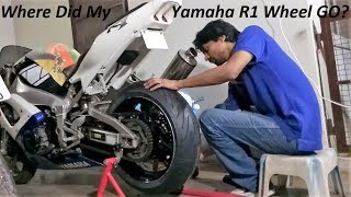 Watch Where Did My Yamaha R1 Wheel GO? Question Answered. Video