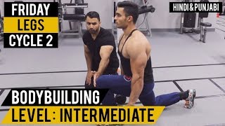 Watch FRIDAY: Killer Reverse LEG DAY Workout! Cycle 2 (Hindi / Punjabi) Video