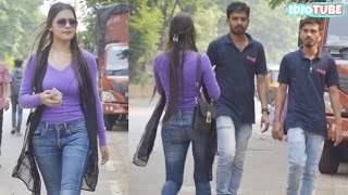 Watch Hot Girl Calling Cute To Stranger - iDiOTUBE  | Pranks In India | Video