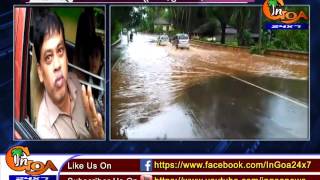 Watch GUTTERS FLOODED WITH RAIN WATER AS PRE MONSOON WORKS NOT DONE PROPERLY IN VALPOI Video