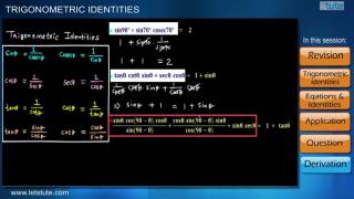 Watch Basic Trigonometric Ratios | Letstute Video