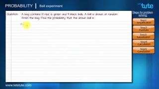 Watch Probability Ball and Card Experiment | Letstute Video